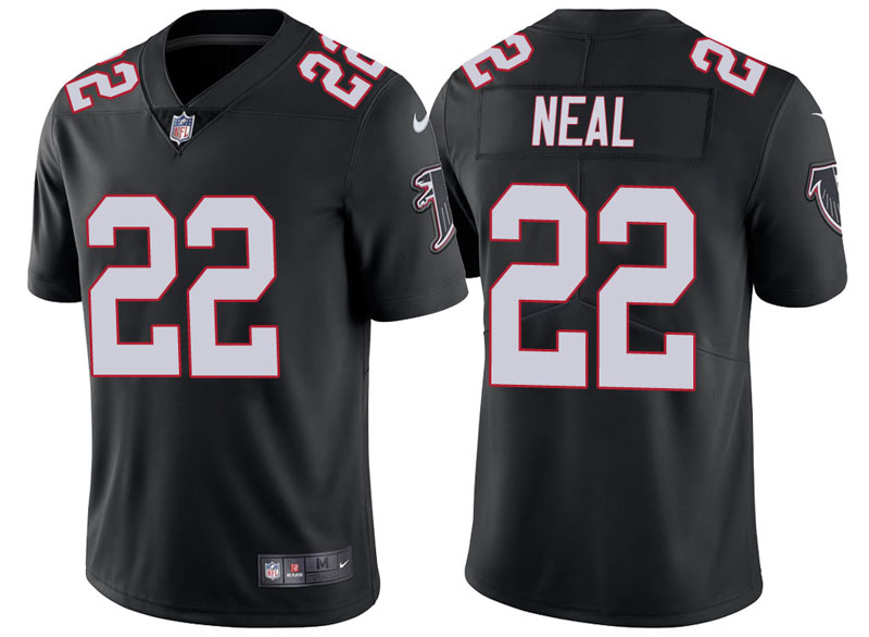 Atlanta Falcons #22 Keanu Neal Black Vapor Untouchable Limited Player Jersey