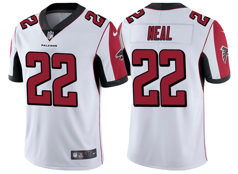 Atlanta Falcons #22 Keanu Neal White Vapor Untouchable Limited Player Jersey