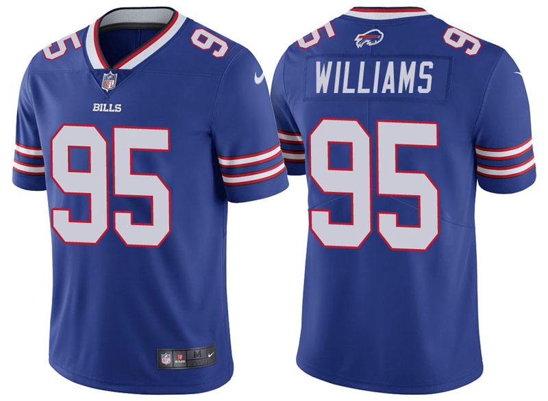 Buffalo Bills #95 Kyle Williams Royal Vapor Untouchable Limited Player Jersey Buffalo Bills #95 Kyle Williams Royal Vapor Untouchable Limited Player Jersey