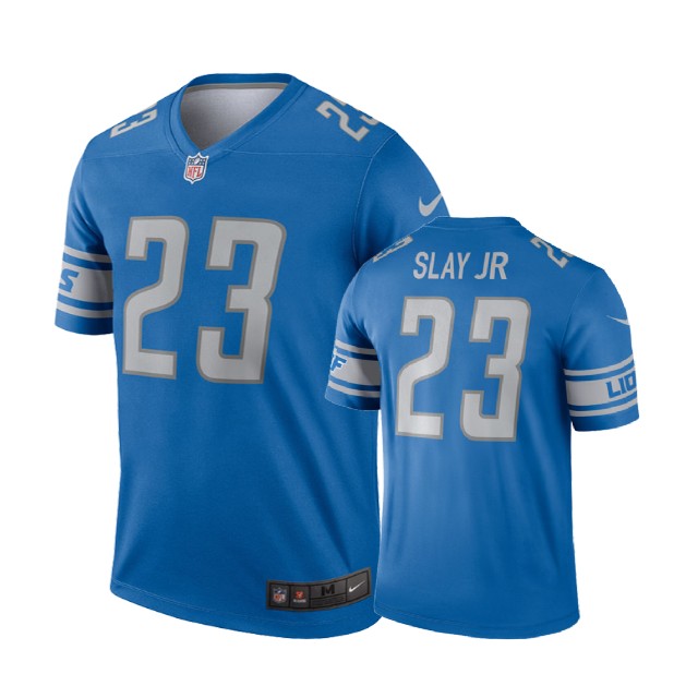 Detroit Lions #23 Darius Slay Jr Blue Player Jersey