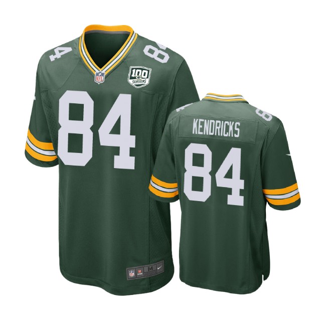 Green Bay Packers #84 Lance Kendricks 100th Anniversary Game Green Jersey Green Bay Packers #84 Lance Kendricks 100th Anniversary Game Green Jersey