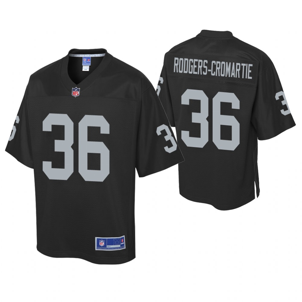 Oakland Raiders #36 Dominique Rodgers-Cromartie Black Pro Line Jersey Oakland Raiders #36 Dominique Rodgers-Cromartie Black Pro Line Jersey