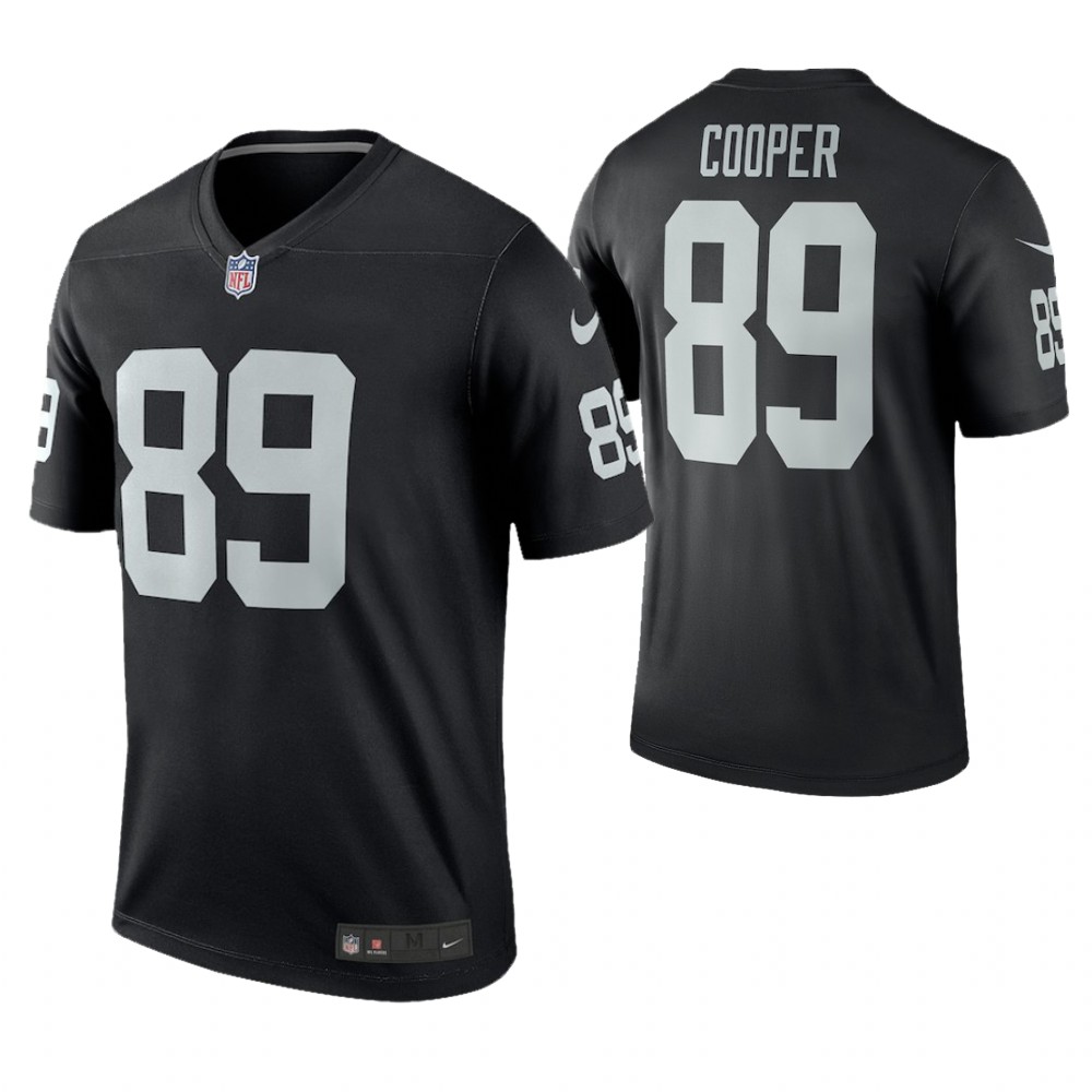 Oakland Raiders #89 Amari Cooper Black Legend Jersey