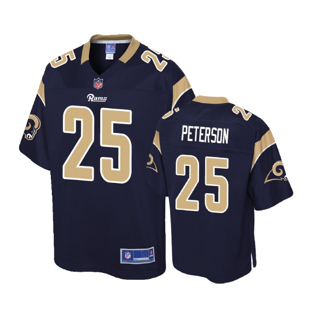 Los Angeles Rams #25 Kevin Peterson Navy Pro Line Player Jersey Los Angeles Rams #25 Kevin Peterson Navy Pro Line Player Jersey