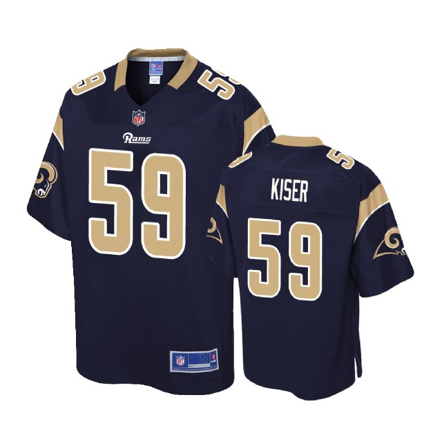 Los Angeles Rams #59 Micah Kiser Navy Pro Line Player Jersey Los Angeles Rams #59 Micah Kiser Navy Pro Line Player Jersey