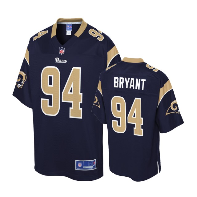 Los Angeles Rams #94 Omarius Bryant Navy Player Jersey Los Angeles Rams #94 Omarius Bryant Navy Player Jersey
