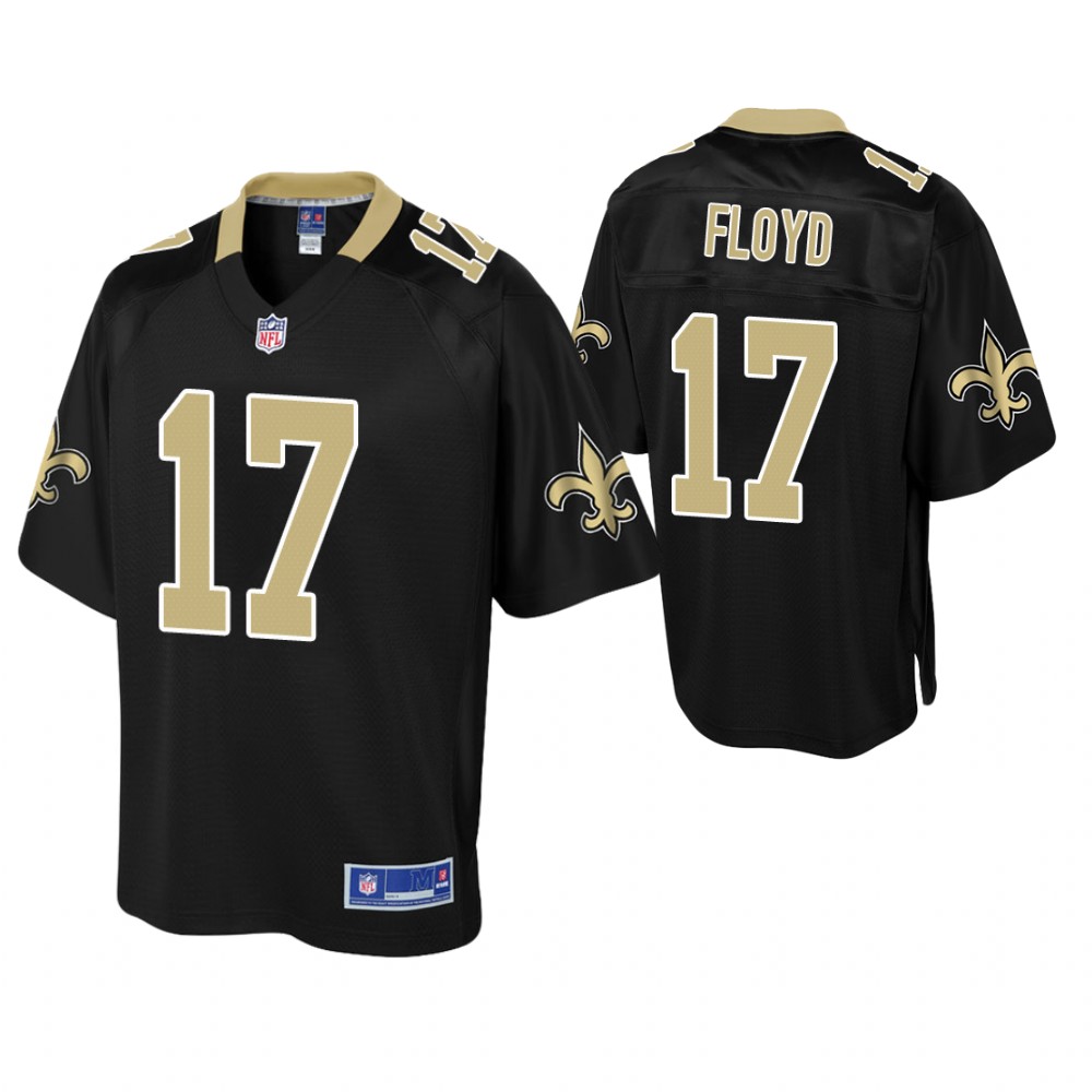 New Orleans Saints #17 Michael Floyd Black Pro Line Player Jersey New Orleans Saints #17 Michael Floyd Black Pro Line Player Jersey