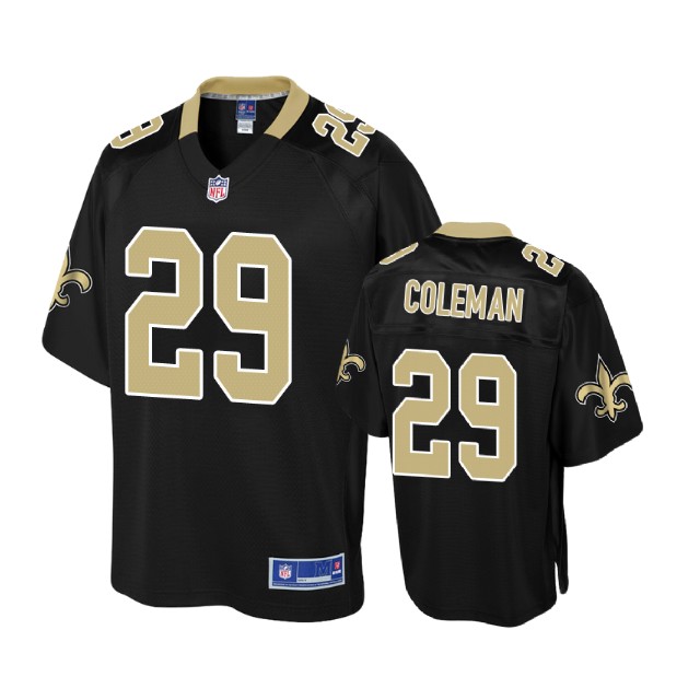 New Orleans Saints #29 Kurt Coleman Black Pro Line player Jersey New Orleans Saints #29 Kurt Coleman Black Pro Line player Jersey