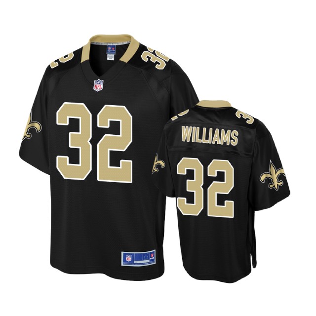 New Orleans Saints #32 Jonathan Williams Black Player Jersey