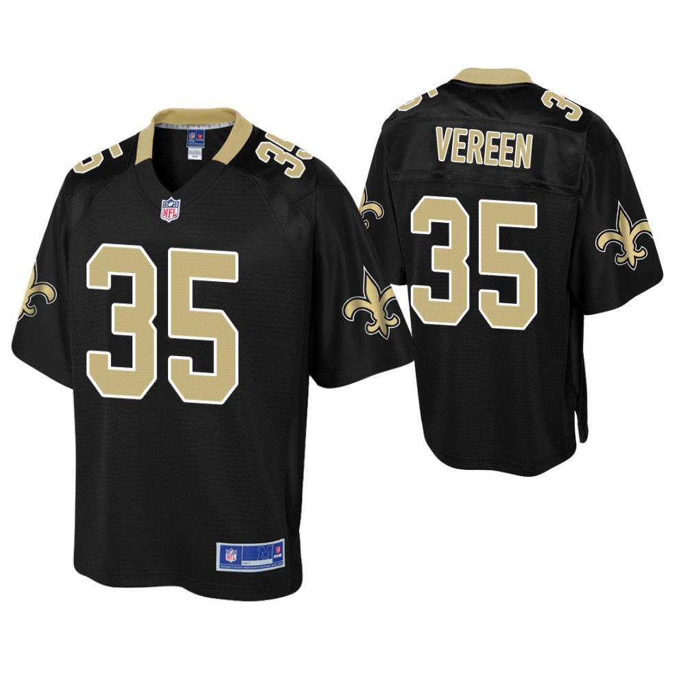 New Orleans Saints #35 Shane Vereen Black Pro Line Player Jersey New Orleans Saints #35 Shane Vereen Black Pro Line Player Jersey