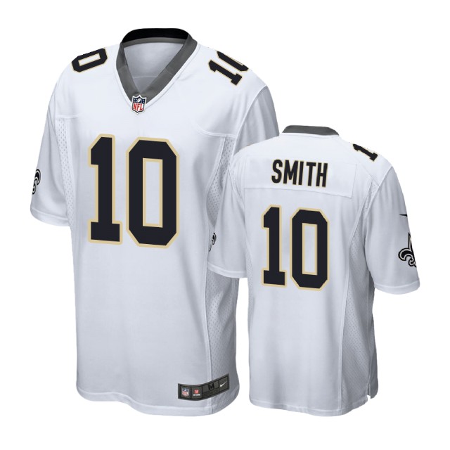 New Orleans Saints #10 Tre'Quan Smith White Game Jersey New Orleans Saints #10 Tre'Quan Smith White Game Jersey