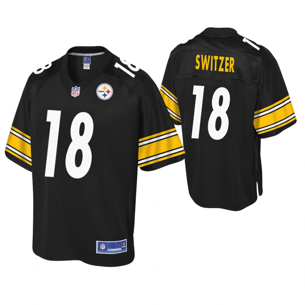 Pittsburgh Steelers #18 Ryan Switzer Blcak Pro Line Jersey Pittsburgh Steelers #18 Ryan Switzer Blcak Pro Line Jersey