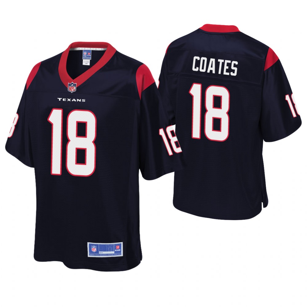 Houston Texans #18 Sammie Coates Navy Pro Line Player Jersey Houston Texans #18 Sammie Coates Navy Pro Line Player Jersey