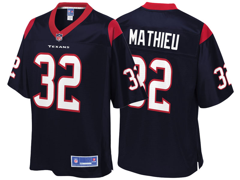 Houston Texans #32 Tyrann Mathieu Navy Pro Line Player Jersey Houston Texans #32 Tyrann Mathieu Navy Pro Line Player Jersey