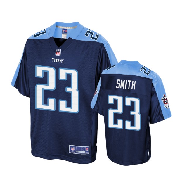 Tennessee Titans #23 Tye Smith Navy Pro Line Player Jersey
