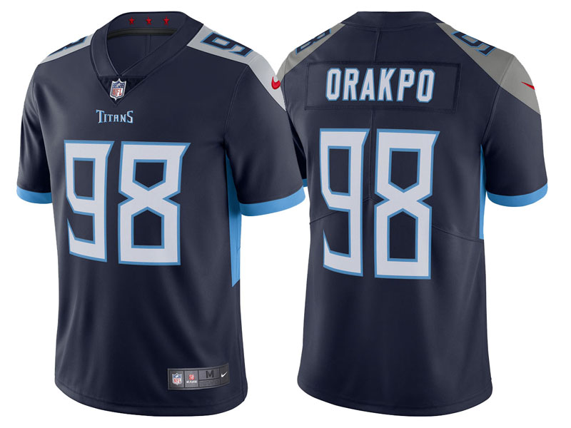Tennessee Titans #98 Brian Orakpo Navy 2018 Vapor Untouchable Limited Jersey