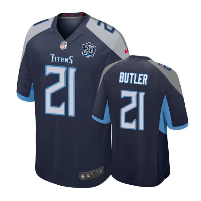 Tennessee Titans #21 Malcolm Butler 20th Anniversary Game Navy Jersey Tennessee Titans #21 Malcolm Butler 20th Anniversary Game Navy Jersey
