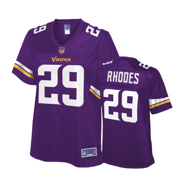 Minnesota Vikings #29 Xavier Rhodes Purple Pro Line Player Jersey