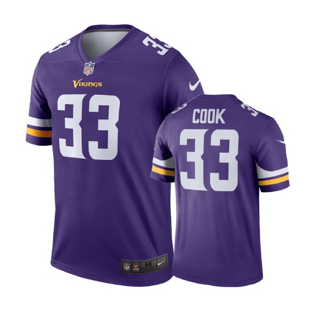 Minnesota Vikings #33 Dalvin Cook Purple Legend Jersey