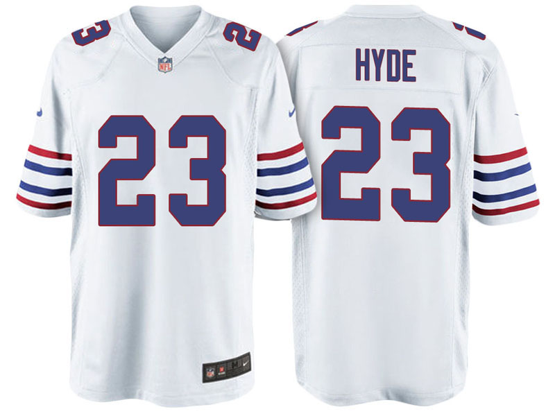 Buffalo Bills #23 Micah Hyde Alternate White Game Jersey Buffalo Bills #23 Micah Hyde Alternate White Game Jersey