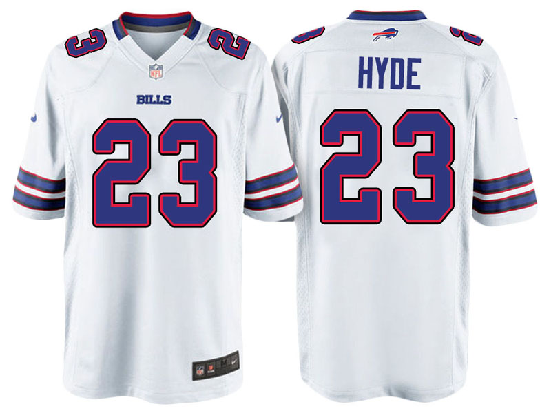 Buffalo Bills #23 Micah Hyde White Game Jersey Buffalo Bills #23 Micah Hyde White Game Jersey