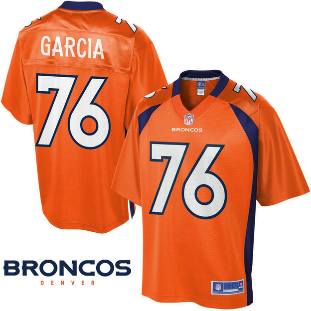 Denver Broncos #76 Max Garcia Orange Pro Line Player Jersey Denver Broncos #76 Max Garcia Orange Pro Line Player Jersey