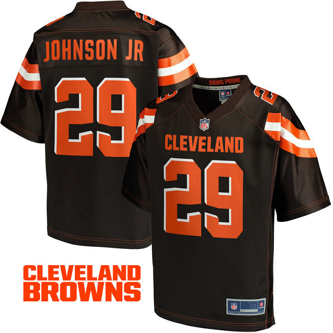 Cleveland Browns #29 Duke Johnson Brown Pro Line Player Jersey