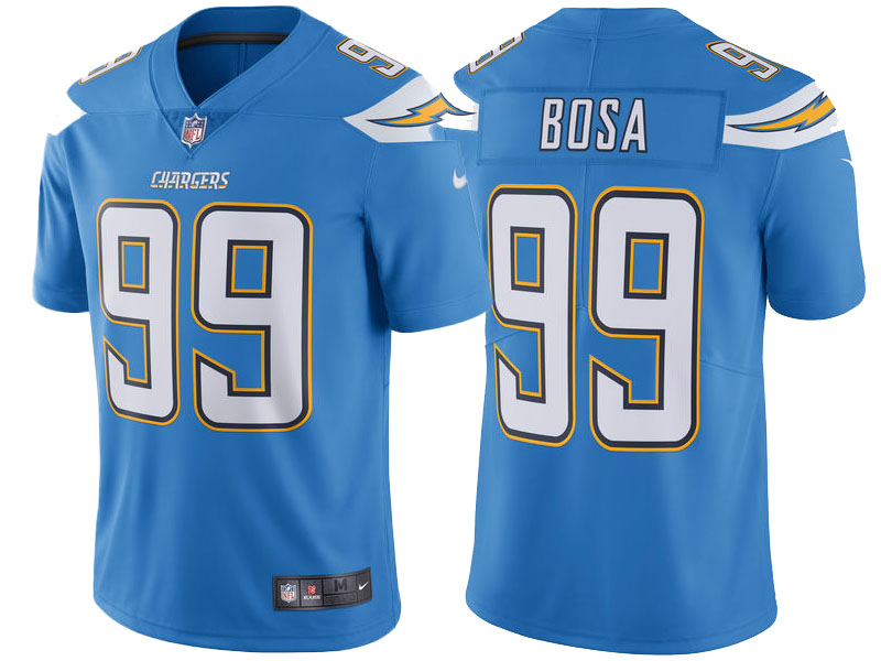 Los Angeles Chargers #99 Joey Bosa Powder Blue Vapor Untouchable Limited Player Jersey