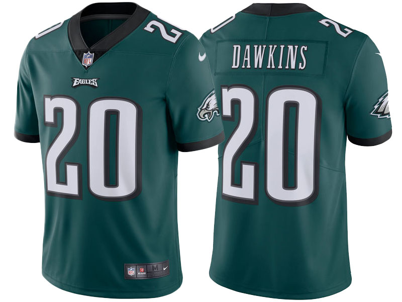 Philadelphia Eagles #20 Brian Dawkins Midnight Green Vapor Untouchable Limited Player Jersey Philadelphia Eagles #20 Brian Dawkins Midnight Green Vapor Untouchable Limited Player Jersey