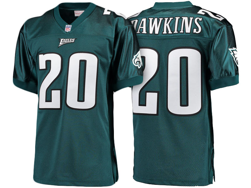 Philadelphia Eagles #20 Brian Dawkins Midnight Green 1996 Throwback Authentic Jersey Philadelphia Eagles #20 Brian Dawkins Midnight Green 1996 Throwback Authentic Jersey
