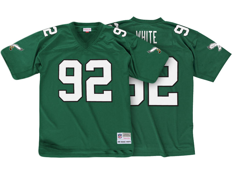 Philadelphia Eagles #92 Reggie White Midnight Green Replica Retired Player Jersey Philadelphia Eagles #92 Reggie White Midnight Green Replica Retired Player Jersey
