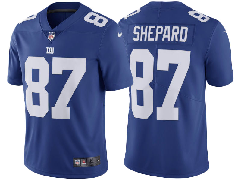 New York Giants #87 Sterling Shepard Royal Vapor Untouchable Limited Player Jersey New York Giants #87 Sterling Shepard Royal Vapor Untouchable Limited Player Jersey