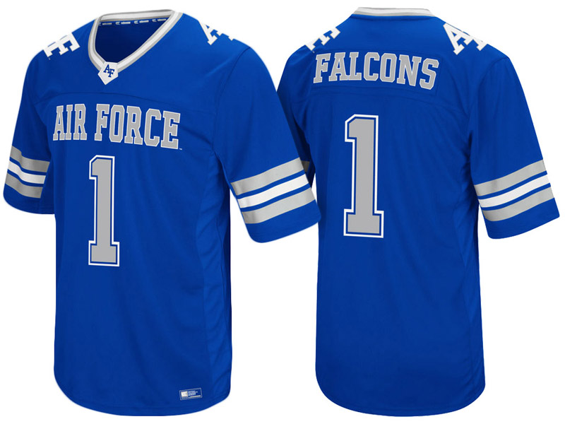 Air Force Falcons #1 Royal Colosseum Hail Mary II College Football Jersey