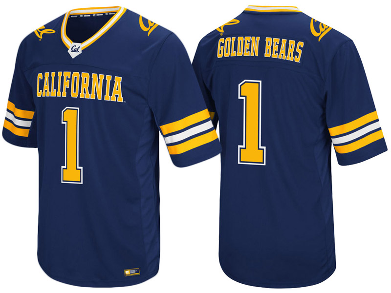 Cal Bears #1 Navy Colosseum Hail Mary II College Football Jersey Cal Bears #1 Navy Colosseum Hail Mary II College Football Jersey