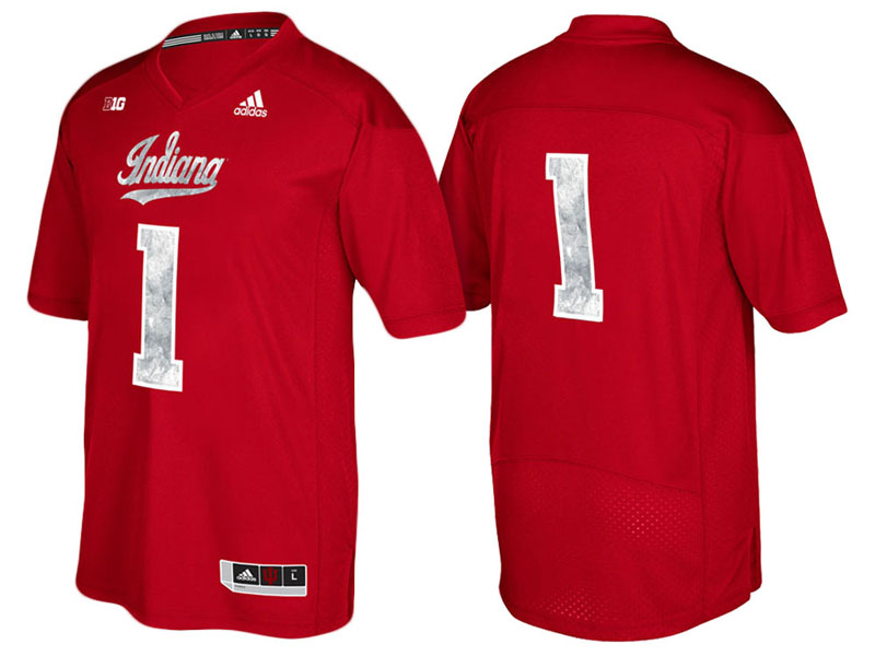 Indiana Hoosiers #1 Crimson 2017 Hep's Rock Replica College Football Jersey Indiana Hoosiers #1 Crimson 2017 Hep's Rock Replica College Football Jersey