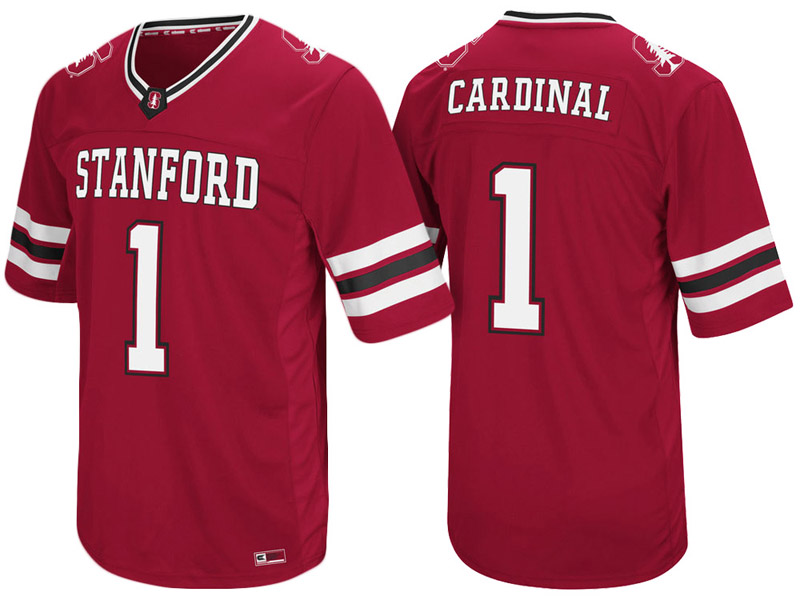 Stanford Cardinal #1 Cardinal Colosseum Hail Mary II College Football Jersey