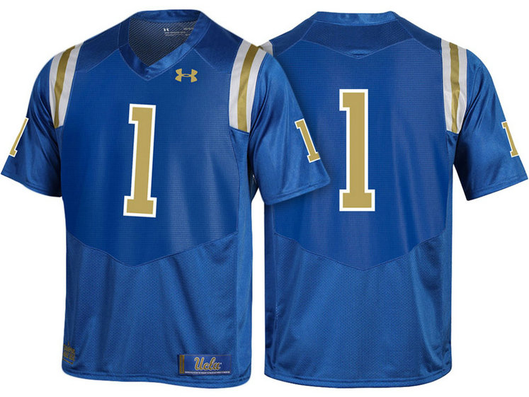 UCLA Bruins #1 Blue 2017 Premier College Football Jersey