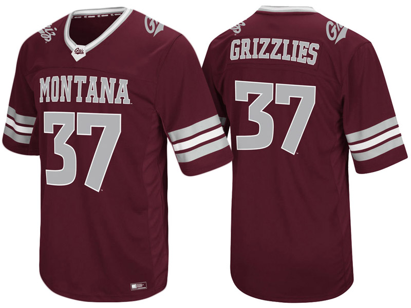 Montana Grizzlies #37 Maroon Colosseum Hail Mary II College Football Jersey Montana Grizzlies #37 Maroon Colosseum Hail Mary II College Football Jersey