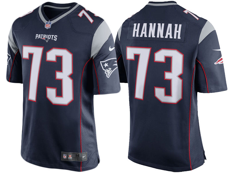 New England Patriots #73 John Hannah Navy Blue Retired Player Game Jersey New England Patriots #73 John Hannah Navy Blue Retired Player Game Jersey