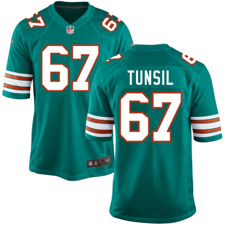 Miami Dolphins #67 Laremy Tunsil Aqua Alternate Game Jersey Miami Dolphins #67 Laremy Tunsil Aqua Alternate Game Jersey