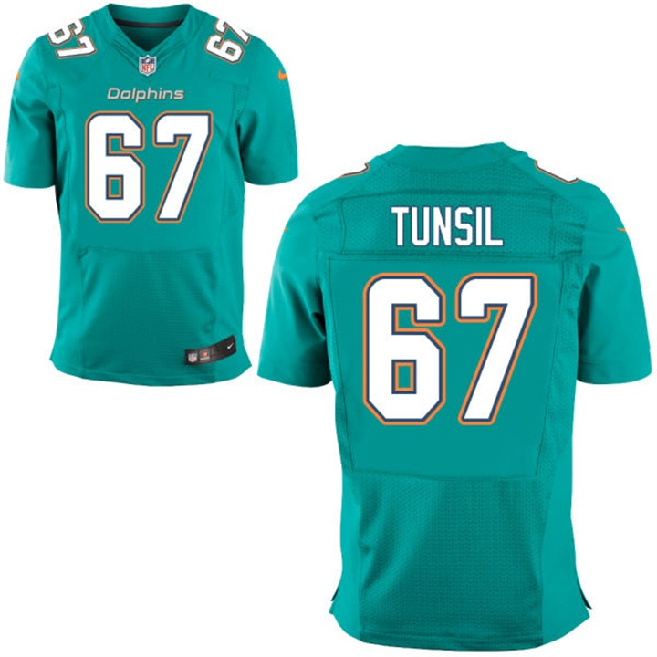 Miami Dolphins #67 Laremy Tunsil Aqua Elite Jersey Miami Dolphins #67 Laremy Tunsil Aqua Elite Jersey