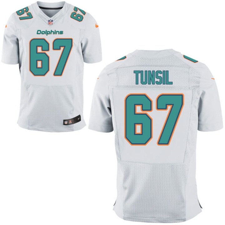 Miami Dolphins #67 Laremy Tunsil White Elite Jersey Miami Dolphins #67 Laremy Tunsil White Elite Jersey