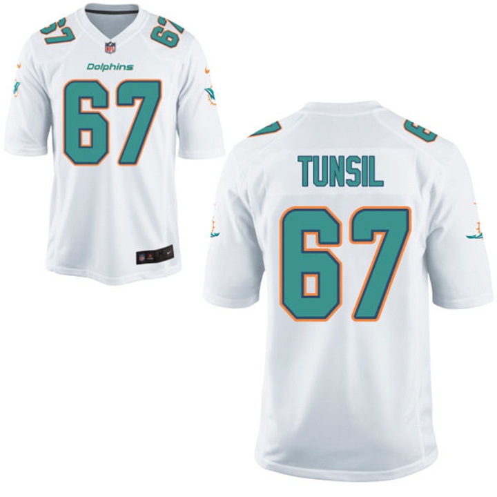 Miami Dolphins #67 Laremy Tunsil White Game Jersey Miami Dolphins #67 Laremy Tunsil White Game Jersey