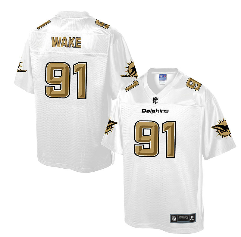 Miami Dolphins #91 Cameron Wake White Pro Line Fashion Jersey Miami Dolphins #91 Cameron Wake White Pro Line Fashion Jersey