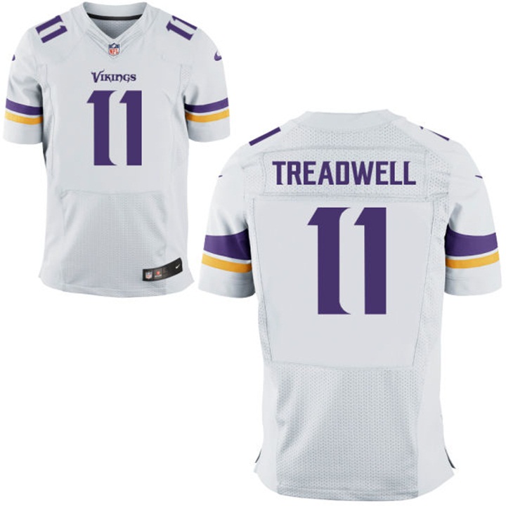 Minnesota Vikings #11 Laquon Treadwell White Elite Jersey Minnesota Vikings #11 Laquon Treadwell White Elite Jersey