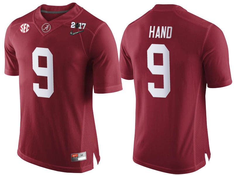 Alabama Crimson Tide #9 Da'Shawn Hand Crimson 2017 National Championship Bound Limited College Football Jersey Alabama Crimson Tide #9 Da'Shawn Hand Crimson 2017 National Championship Bound Limited College Football Jersey