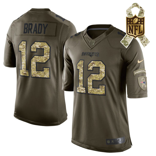New England Patriots #12 Tom Brady Camo Salute To Service Limited Jersey New England Patriots #12 Tom Brady Camo Salute To Service Limited Jersey