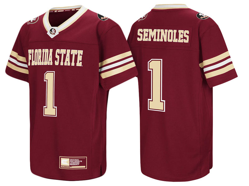 Florida State Seminoles #1 Garnet Colosseum Hail Mary II College Football Jersey Florida State Seminoles #1 Garnet Colosseum Hail Mary II College Football Jersey