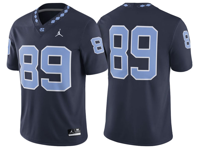 North Carolina Tar Heels #89 Navy Game College Football Jersey North Carolina Tar Heels #89 Navy Game College Football Jersey