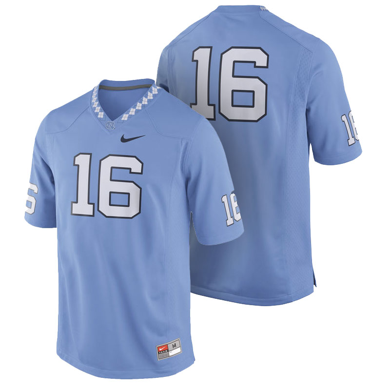 North Carolina Tar Heels #16 Blue Game Team College Football Jersey